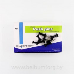 Гвоздики канцелярские Classic, черные (100шт.) - купить в Минске